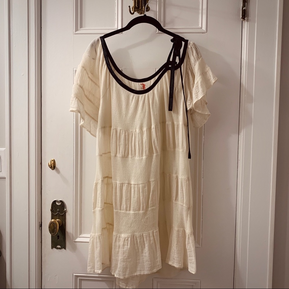 Free People Tiered Babydoll Dress - Medium